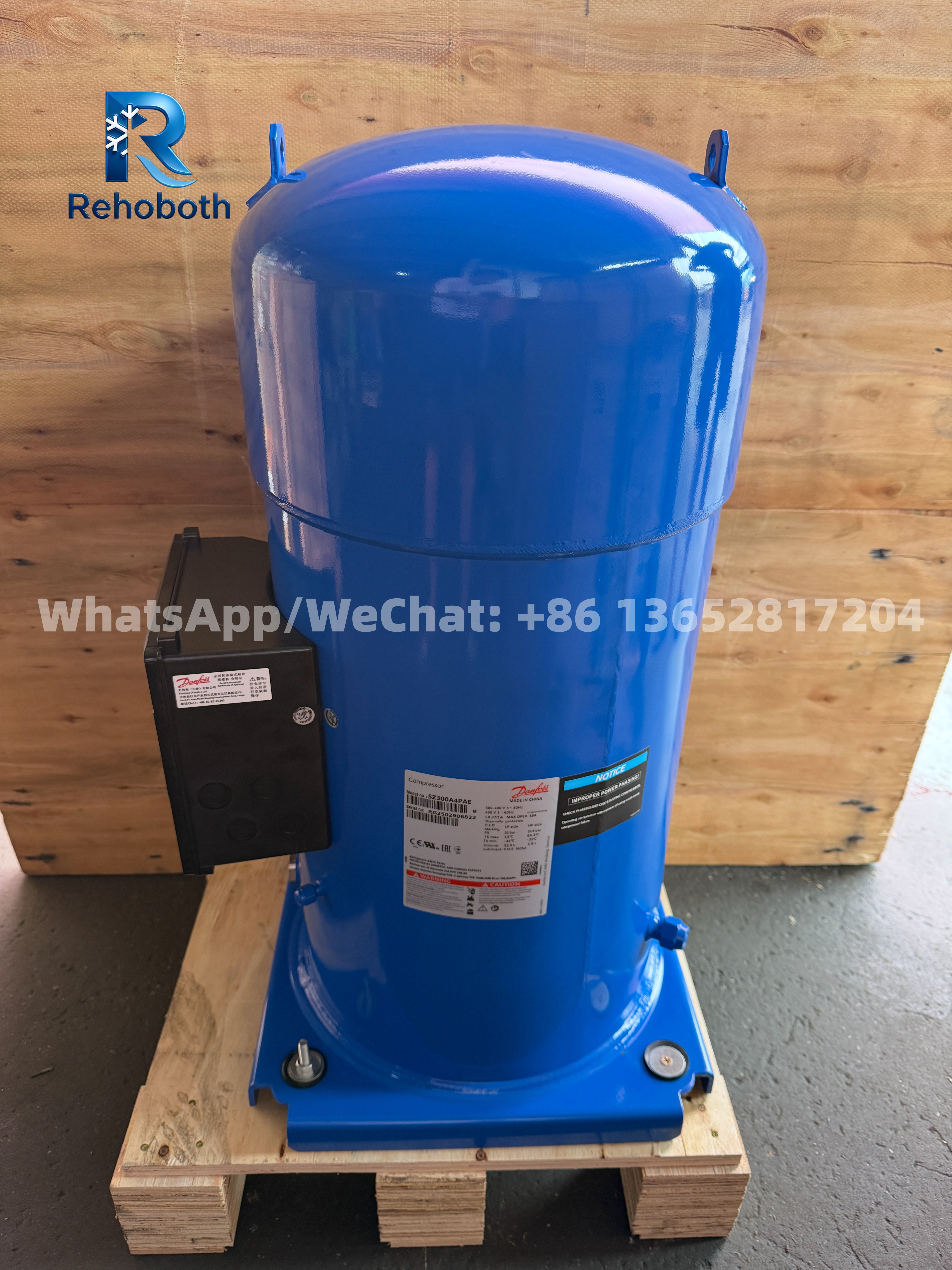 Danfoss Performer SZ300A4PAE 25HP Scroll Compressor In Stock!