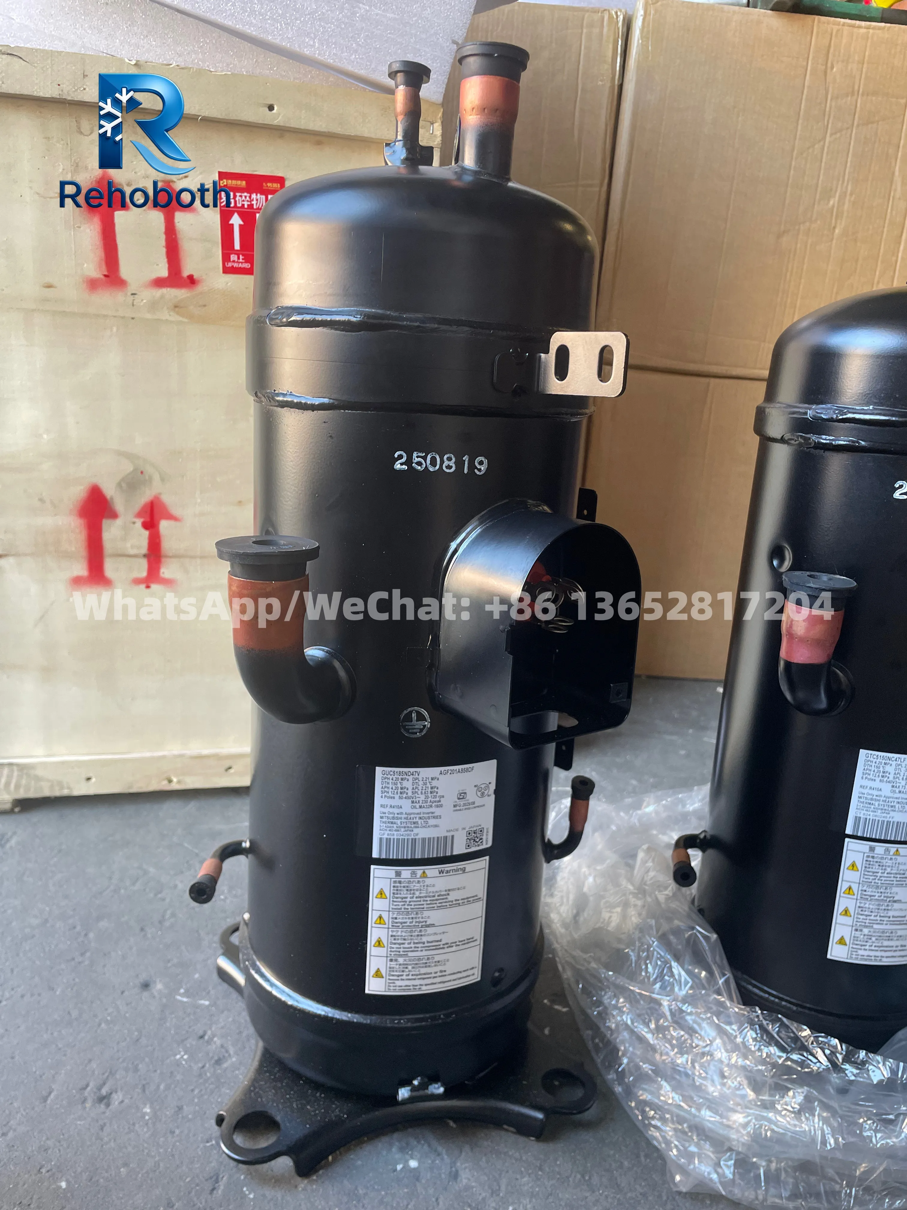 Mitsubishi GUC5185ND47V AGF201A858DF Inverter Scroll Compressor