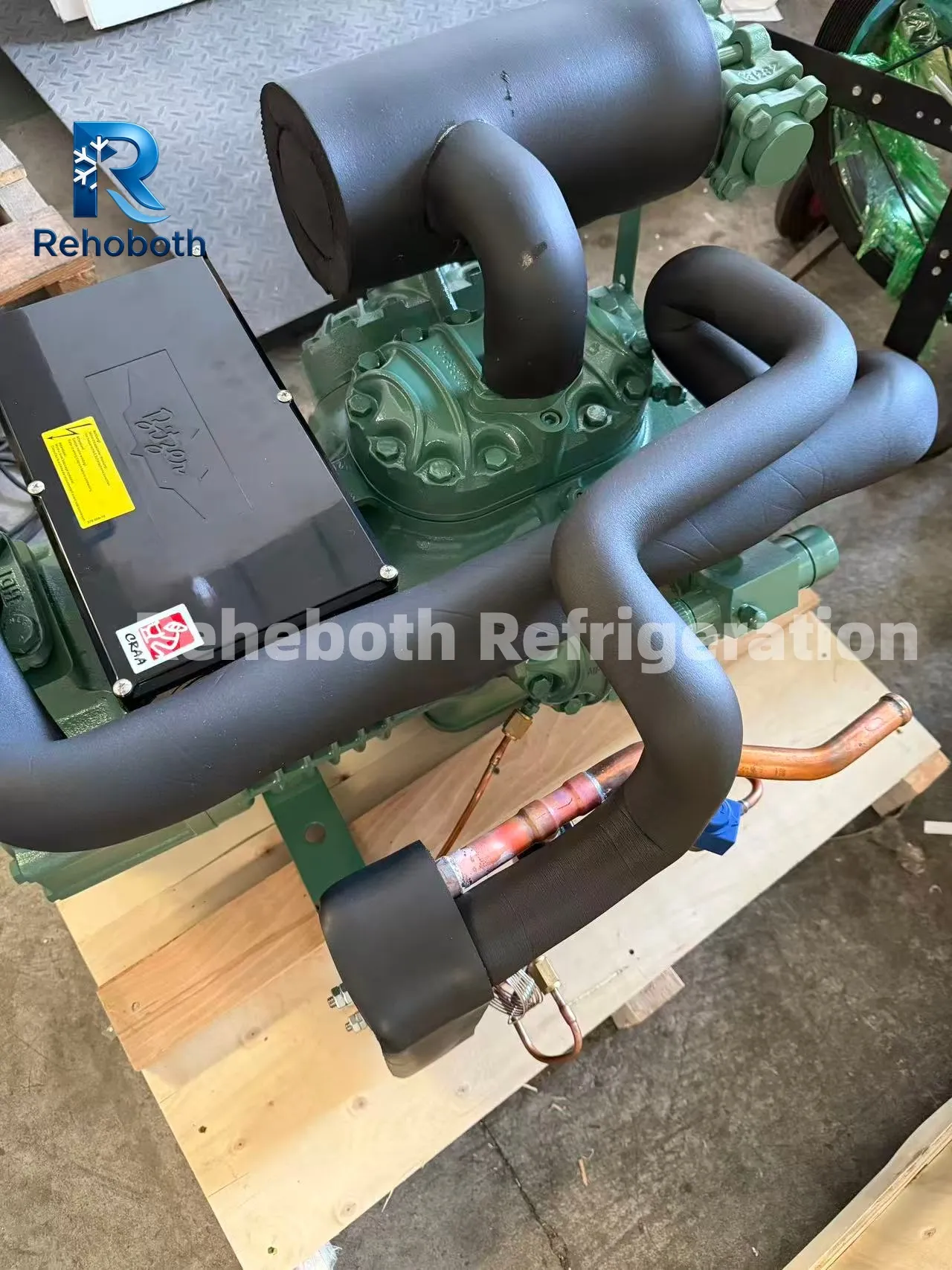 Bitzer S6F-30.2Y-40P Two-Stage Semi-Hermetic Piston Compressor