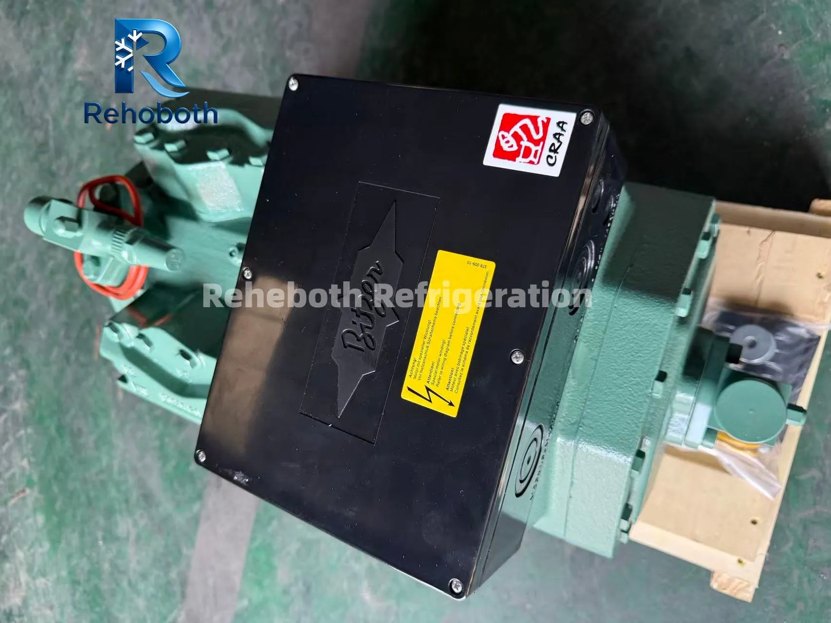 Bitzer 4VES-7Y-40P   Original 6-7HP Semi-Hermetic Reciprocating Compressor. Ready to ship!