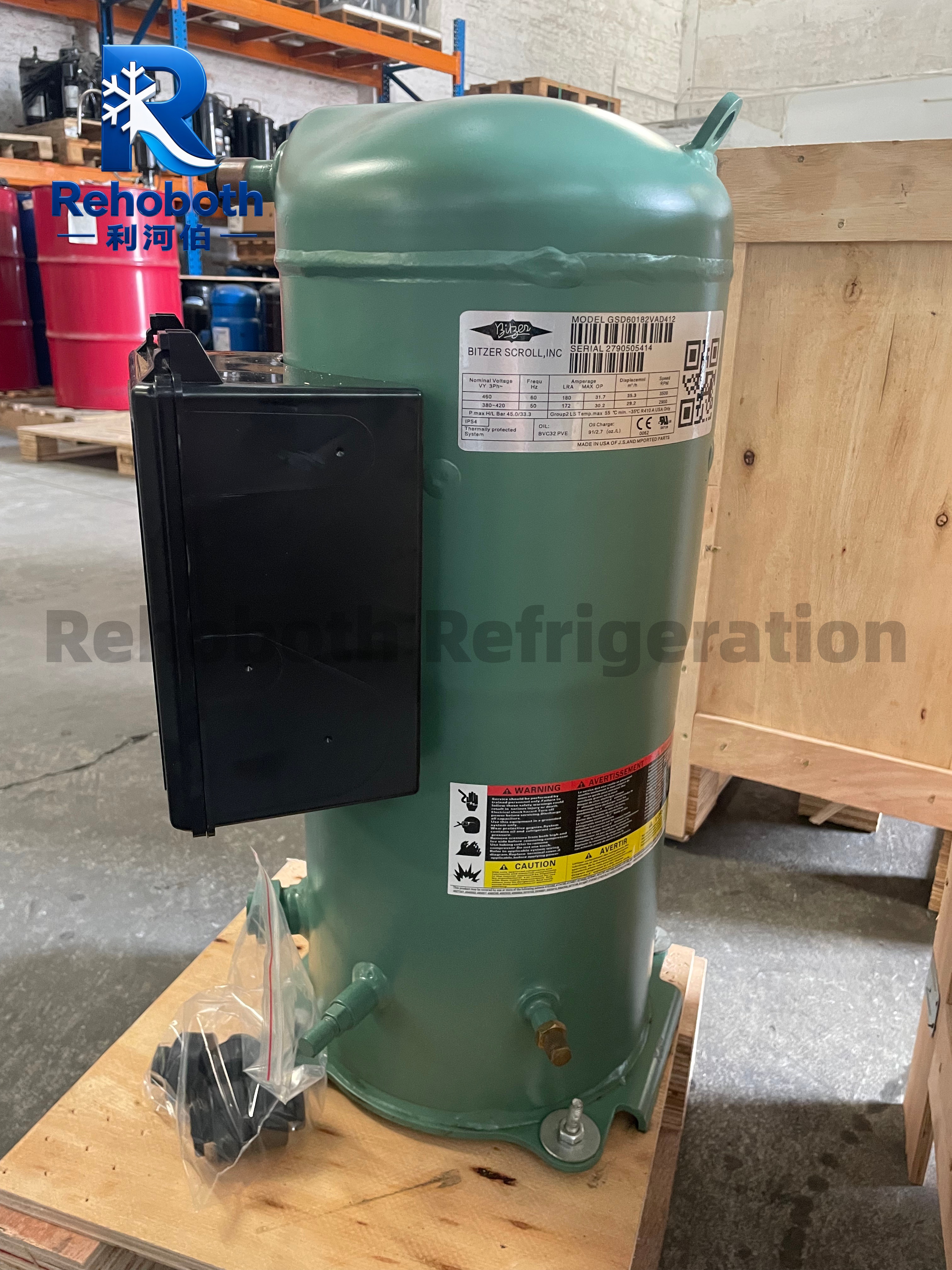 Bitzer GSD60182VAB411 Compressor.